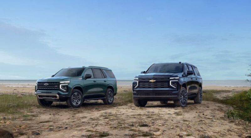 Chevrolet Tahoe et Suburban 2025 : Nouveau design et technologie innovante