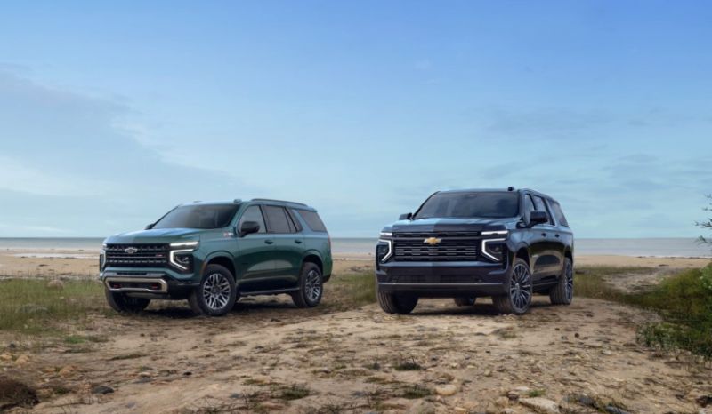 Chevrolet Tahoe et Suburban 2025 : Nouveau design et technologie innovante