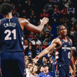 Duo dynamique des 76ers : Joel Embiid et Tyrese Maxey