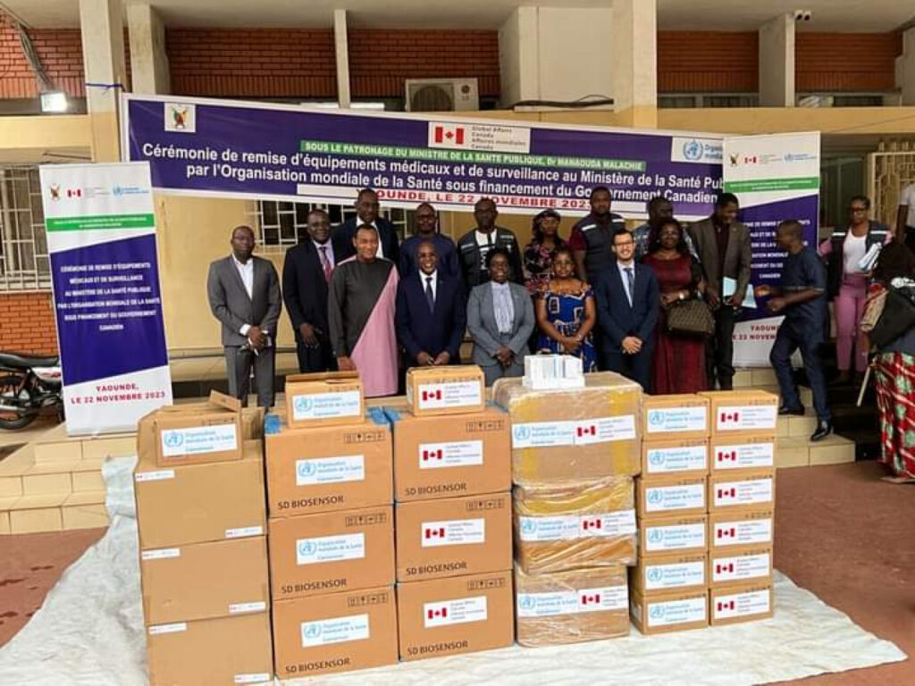 Un don spectaculaire du Canada : Équipements médicaux précieux d’une valeur de 133M offerts au Cameroun