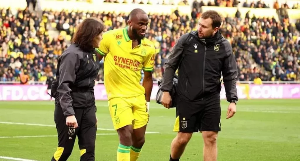 Explosif et Imprévisible : Ganago hors jeu pendant 2 semaines en Ligue 1