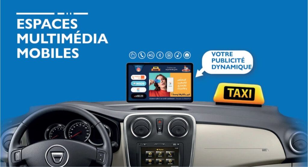 Révolutionner les transports : L'introduction de tablettes interactives dans les taxis marocains