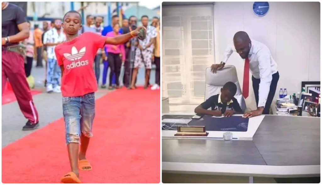 Nigéria : De vendeur de sachets d'eau à ambassadeur adidas : l'histoire fascinante d'un garçon de 11 ans qui a volé la vedette au Fashion Week d'Aba 2023