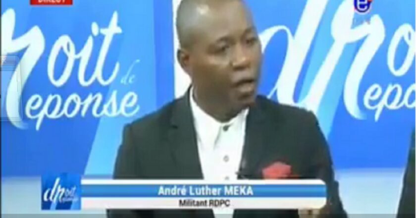 Affaire Pcrn et Equinoxe TV: André Luther Meka implore Cabral Libii de se reprendre