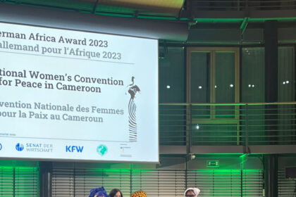 Femmes camerounaises récompensées par le Prix allemand pour l&rsquo;Afrique