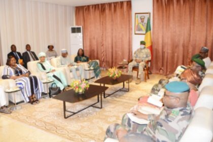 Rencontre historique à Koulouba : Le président Goïta reçoit les ministres des Affaires étrangères de l&rsquo;AES du Mali