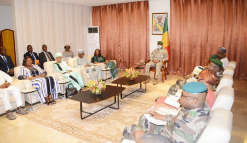 Rencontre historique à Koulouba : Le président Goïta reçoit les ministres des Affaires étrangères de l&rsquo;AES du Mali