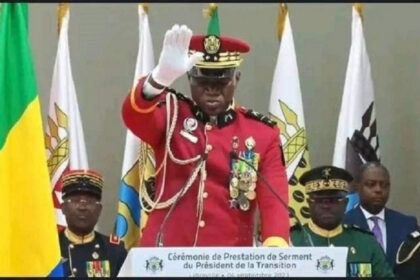 Rencontre au sommet entre le président de la transition du Gabon et Paul Biya