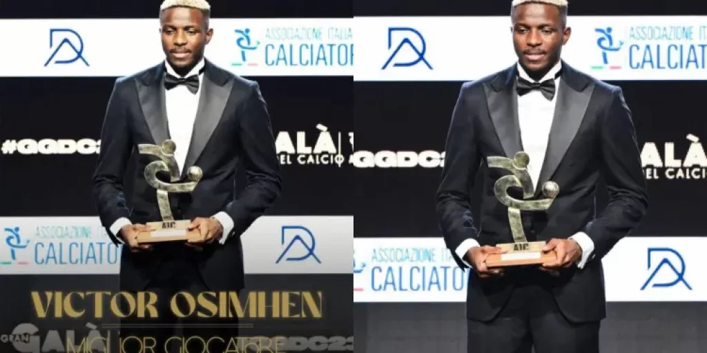 Victor Osimhen élu Footballeur de l’année de l’IFA : découvrez son parcours exceptionnel