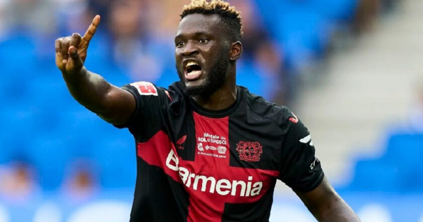 La star de Leverkusen, Victor Boniface, prêt à affronter le président pour la CAN 2023