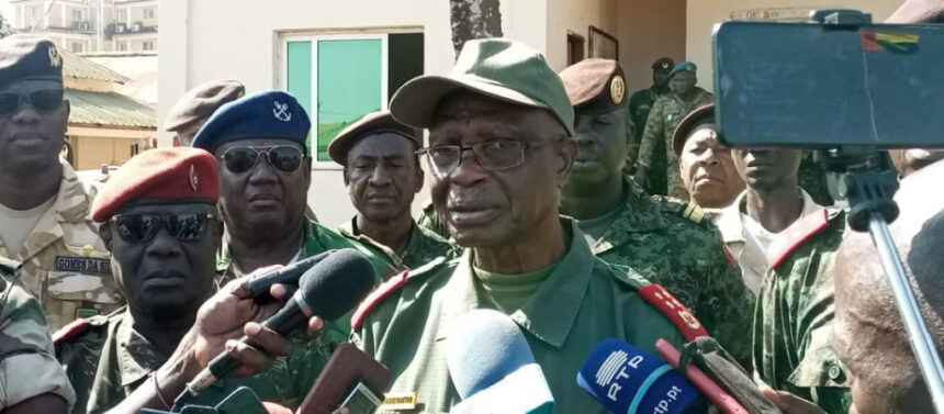 Les forces armées prennent le contrôle de la Garde nationale – déclare le Chef d&rsquo;État-major Biagué Na N&rsquo;Tan