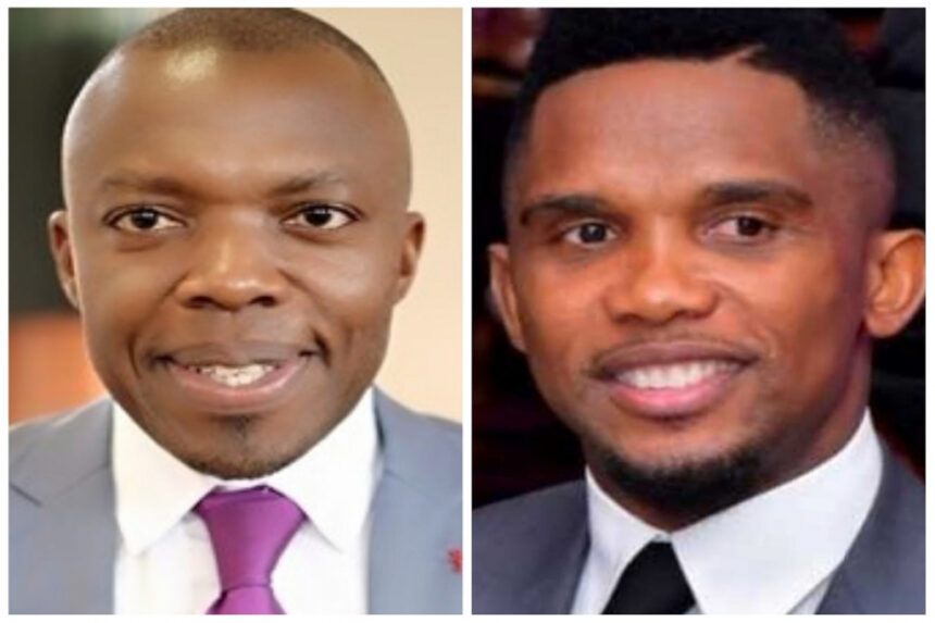 Samuel Eto’o : les détails choquants bientôt révélés dans « L’Arnaque » de Jean Bruno Tagne Samuel Eto’o : les détails choquants bientôt révélés dans « L’Arnaque » de Jean Bruno Tagne