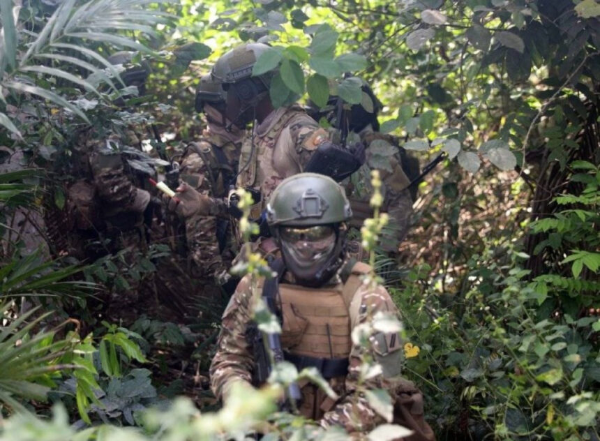 300 parachutistes envahissent le ciel de Yamoussoukro ce vendredi – une démonstration de force et de défense