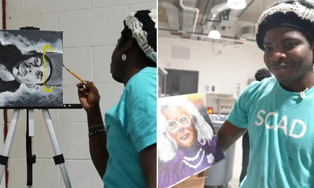 Un Étudiant Nigérian bat le Record du Monde Guinness avec une Marathon de Peinture de 100 heures: Un Exemple Unique d'Art et de Persévérance