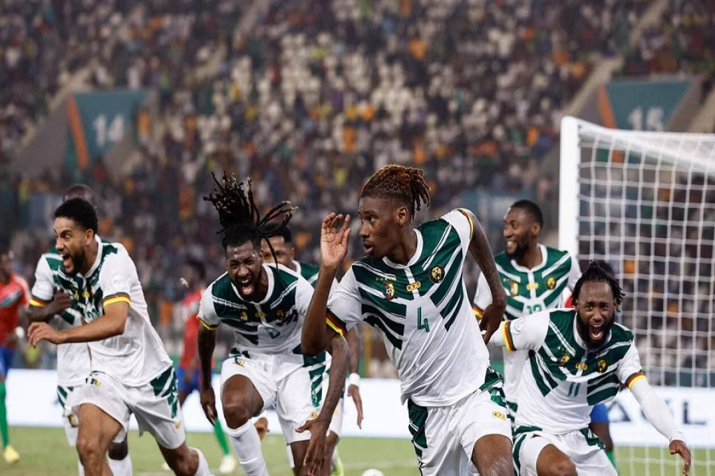 CAN 2023 : Le Cameroun triomphe contre la Gambie et se qualifie pour les huitièmes !