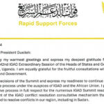 Retrait du Soudan de l&rsquo;IGAD : réaction de Hemedti contre El Burhan