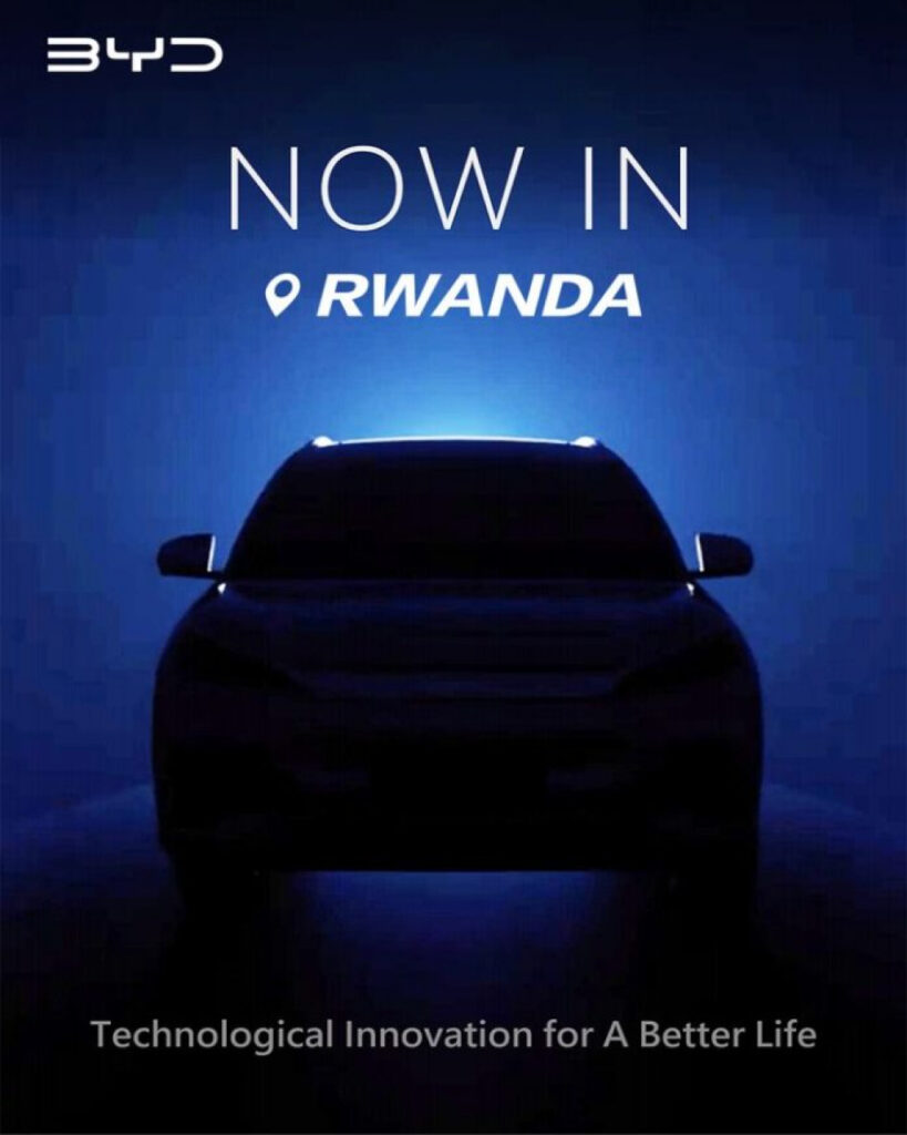 BYD, le fabricant chinois de voitures électriques soutenu par Warren Buffet, débarque au Rwanda