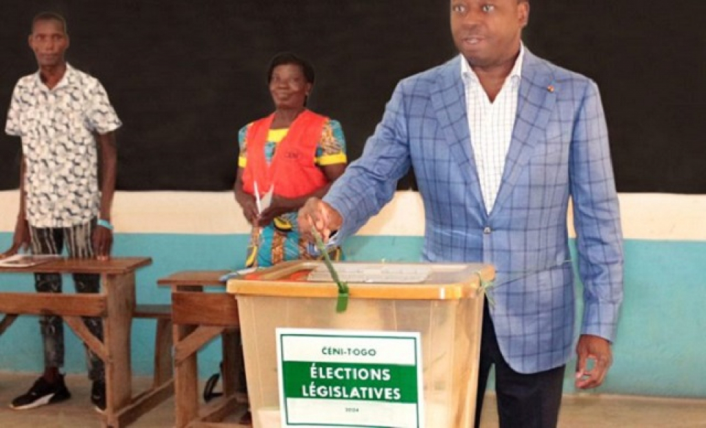 Législatives et régionales au Togo: Le président Faure Gnassingbé salue le succès du scrutin et l'unité nationale