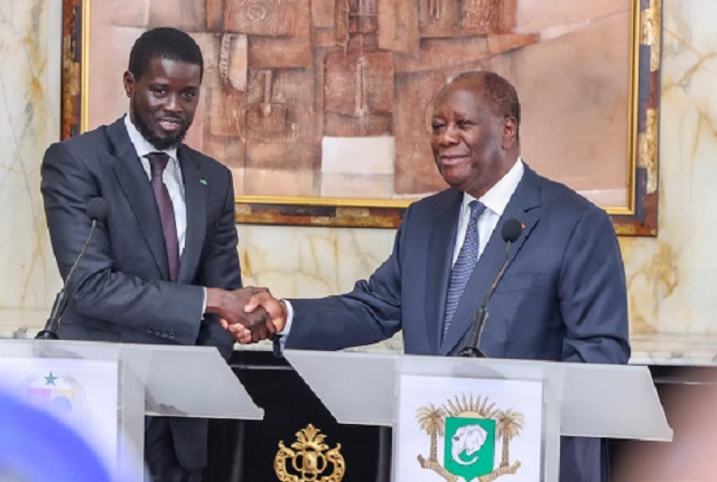 Côte d’Ivoire-Sénégal: les propositions de Diomaye Faye pour Alassane Ouattara pour renforcer leur partenariat
