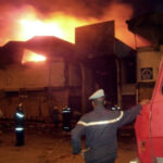Urgent : Un violent incendie ravage le marché central de Douala