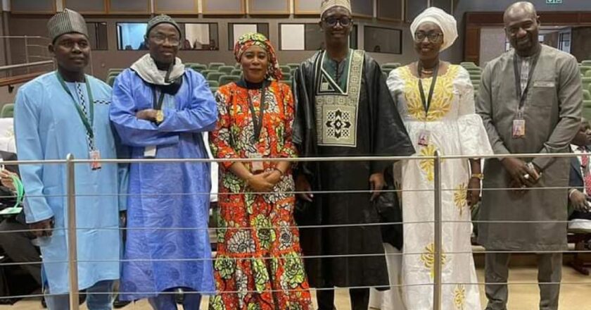 Les législateurs gambiens sont au parlement panafricain