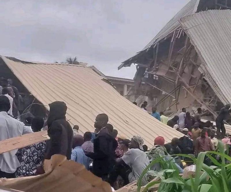 Effondrement d'un bâtiment scolaire au Nigéria plusieurs victimes à déplorer