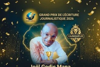 Grand Prix de l’Écriture Journalistique 2026 : Joël Godje Mana, la voix des enfants oubliés